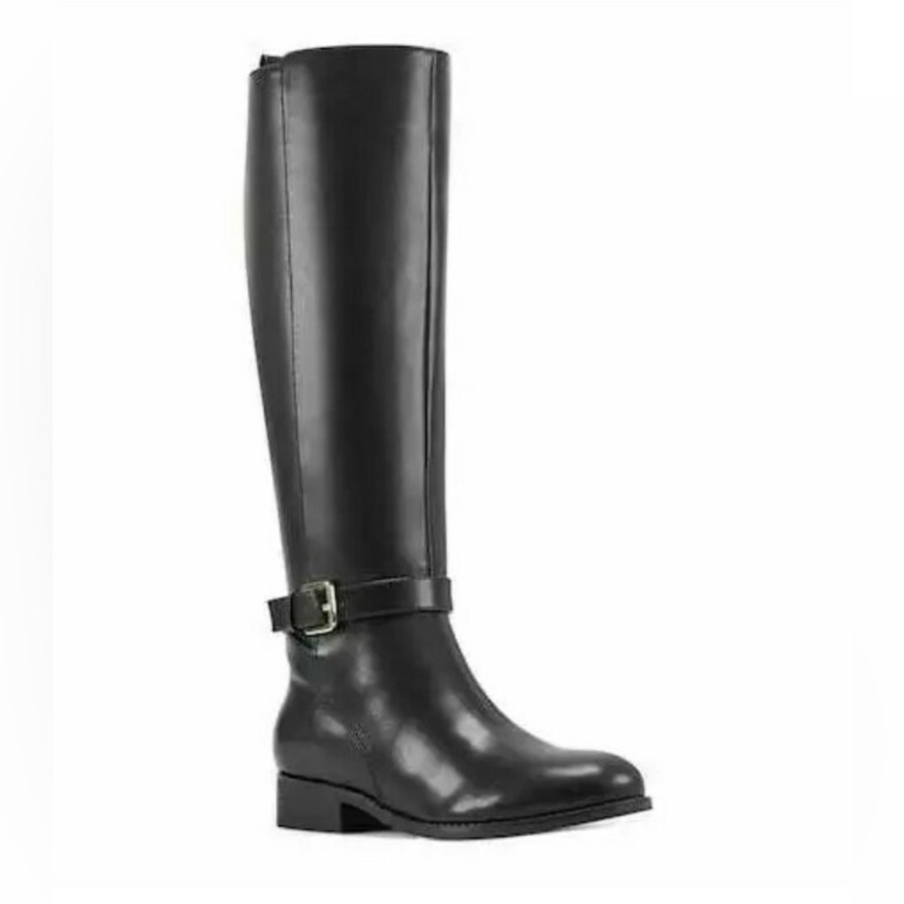 Nine West Black Over the Knee Boots
